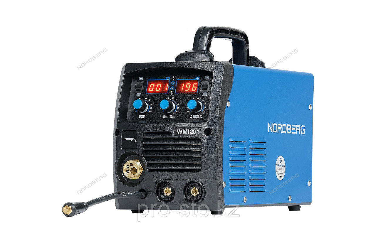 АППАРАТ СВАРОЧНЫЙ инверторный MIG+MMA, 220V NORDBERG