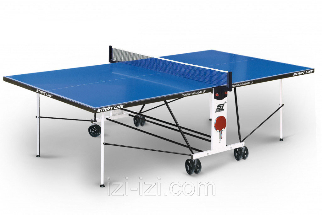 Всепогодный теннисный стол Start Line Compact Outdoor LX с сеткой