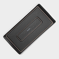 Блюдо для подачи Magistro Black style, 29.5×14.8 см, фарфор, чёрное3