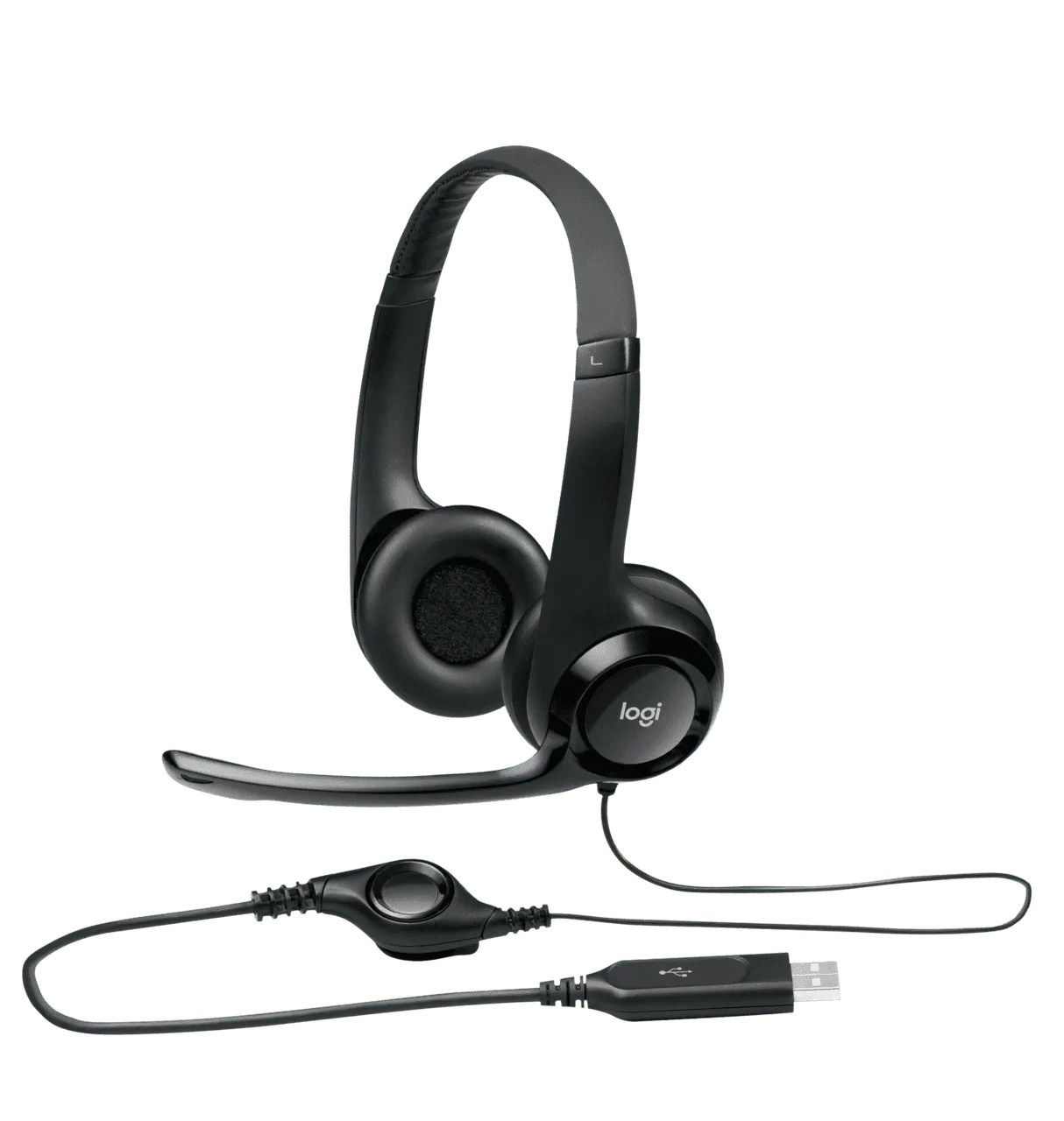 Наушники Logitech H390 (981-000406) - 170175