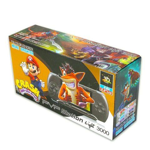 Игровая приставка карманная PVP Station Light 3000 с подключением к телевизору + 31 игра (Зеленый)