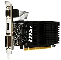 Видеокарта MSI GeForce GT 710, 2GB DDR3 64-bit 1xVGA 1xDVI 1xHDMI GT 710 2GD3H LP (GT 710 2GD3H LP) - 1257581