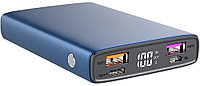 TFN Steel Mini LCD PD 10000 мАч синий1