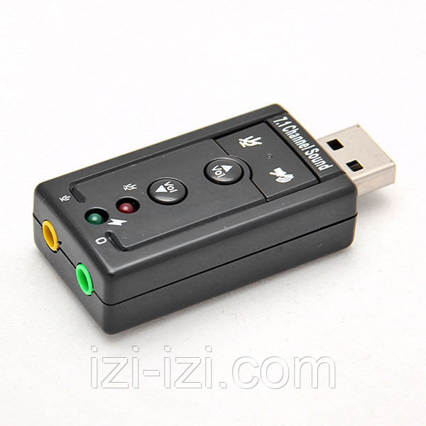 Звуковая карта "USB Sound Blaster Support 3D 7.1 CH"