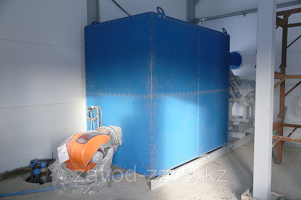 Газовый теплогенератор ТГВ-600 на раме
