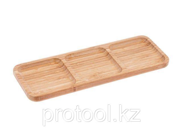 Менажница бамбуковая, 32.5х11 см, BAMBOO, PERFECTO LINEA (PERFECTO LINEA) (38-325115)