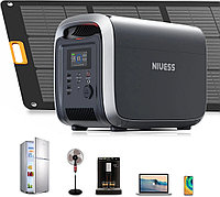 Niuess Ne-1200 White (EU) 1200W 1228Wh power station2