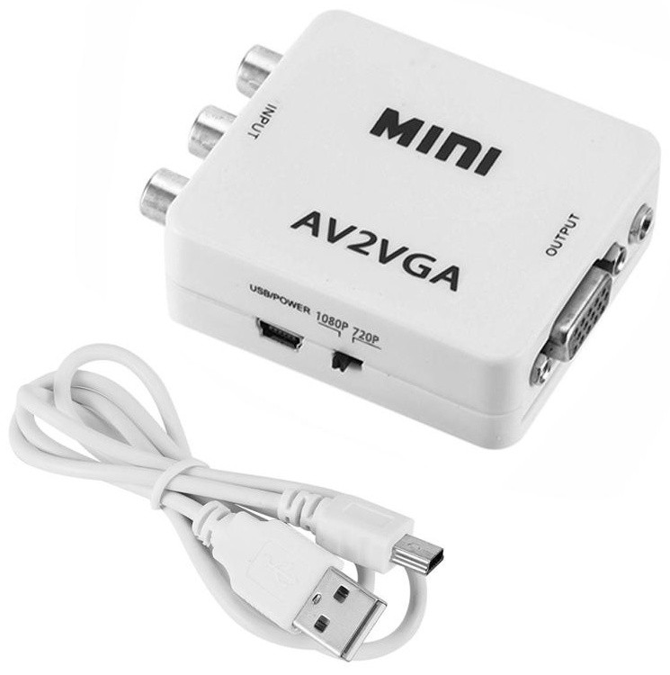 Переходник VGA - AV AV2VGA AV-VGA