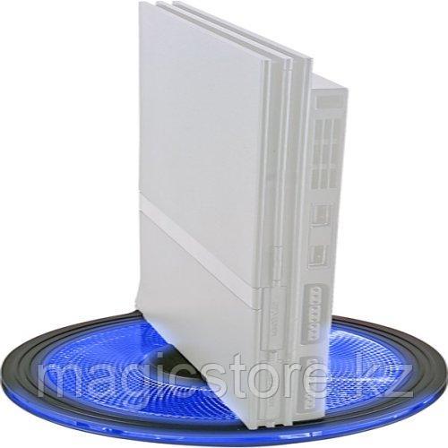 Подставка Sony PlayStation 2 Illuminated Vertical Stand, черная с подсветкой, PS2