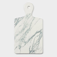 Блюдо Magistro Real Marble, 25×14 см, фарфор, белое2