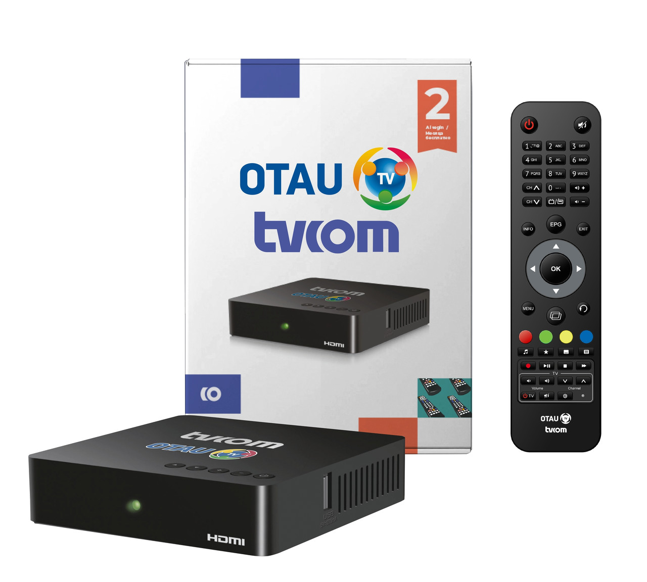 Набор спутникового телевидения OTAU TV