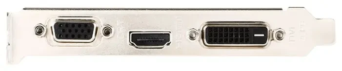 Видеокарта MSI GeForce GT 710, 2GB DDR3 64-bit 1xVGA 1xDVI 1xHDMI GT 710 2GD3H LP (GT 710 2GD3H LP) - 125758