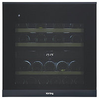 Встраиваемый винный шкаф Korting KFW 604 DB GXN