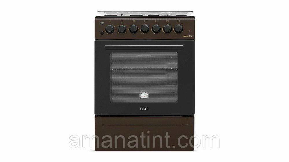 Газовая плита Artel APETITO 01-E коричневая KZ