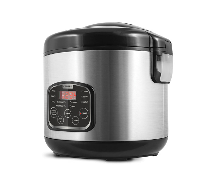 Мультиварка Centek CT-1490,чёрный/сталь