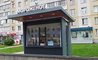 Торговый павильон под киоск или магазин