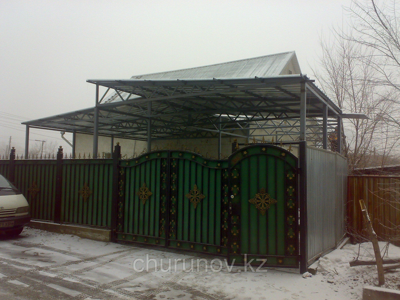Изготовление и монтаж навесов