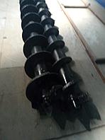 Шнековый бур БЛ-450 мм (для абразивного грунта)3