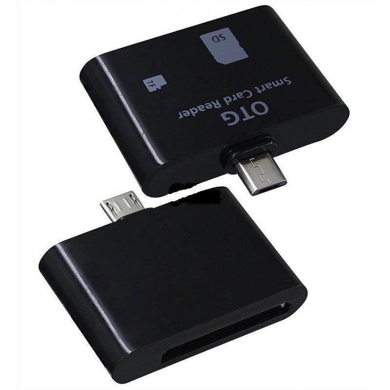 OTG для microUSB ( SD+TF ) TS-S902