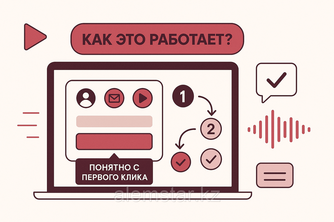 Обзорный ролик или ролик-инструкция к мобильному приложению или сайту