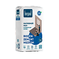 Bergauf BODEN Zement Medium - наливной пол на цементной основе, 20кг