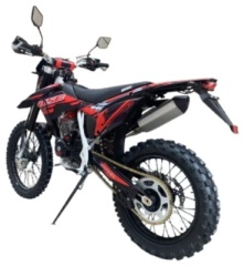 Мотоцикл BSEmoto J10-250 черный, красный2
