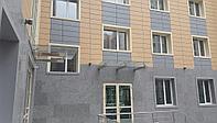 Стеклянный козырек (навес)2