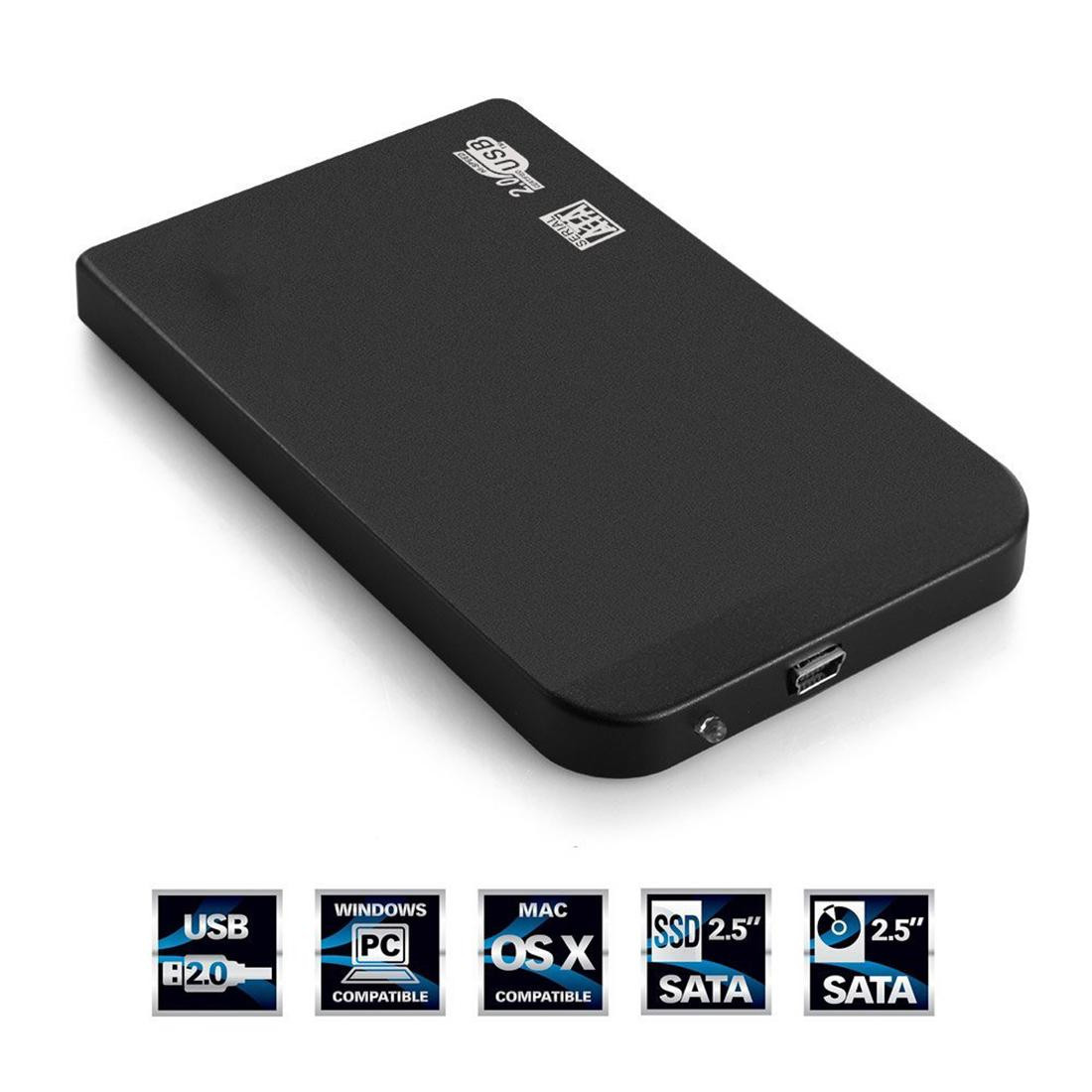 Внешний корпус для жесткого диска "External Portable Box for Hard Disk 2.5" SATA, Interface USB 2.0"