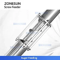 ZONESUN ZS-SLJ3 Шнековый питающий насос Конвейер для транспортировки порошка6