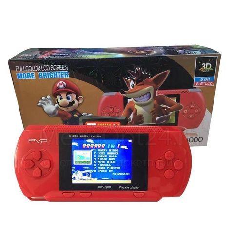 Игровая приставка карманная PVP Station Light 3000 с подключением к телевизору + 31 игра (Зеленый)