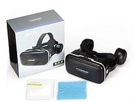 Комплект для виртуальной реальности 3D-очки с наушниками + bluetooth пульт VR Shinecon S-Max4