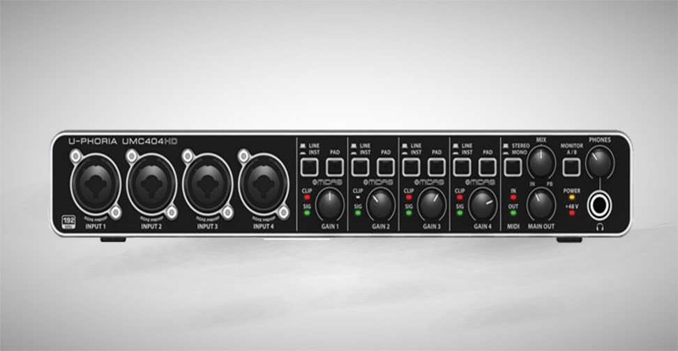 Аудиоинтерфейс Behringer, UMC404HD