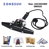 ZONESUN 200/300/400 ММ РУЧНАЯ МАШИНА ДЛЯ ЗАПАЙКИ ПРЯМЫМ НАГРЕВОМ