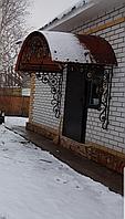 Козырек с прозрачной крышей1