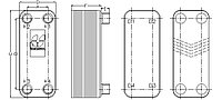 Пластинчатый паяный теплообменник LC110-30L-21
