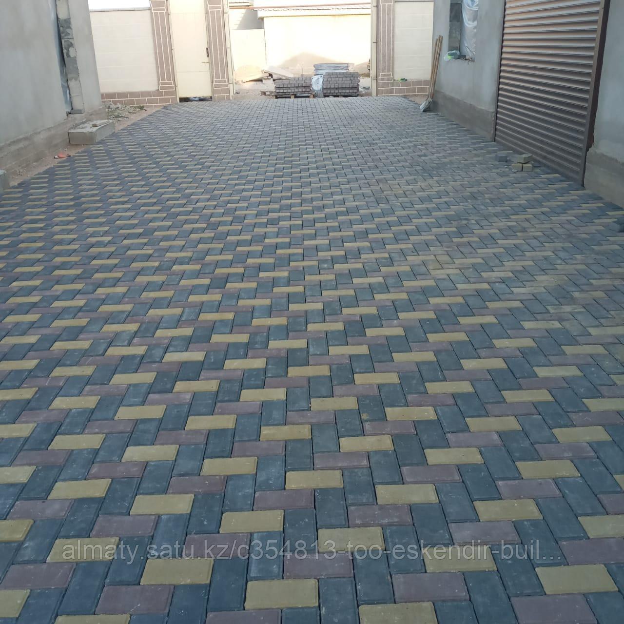 Укладка тротуарной плитки Алматы