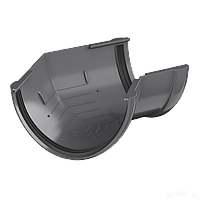 Угловой элемент желоба 135, Docke Premium, цвет графит(RAL 7024)1