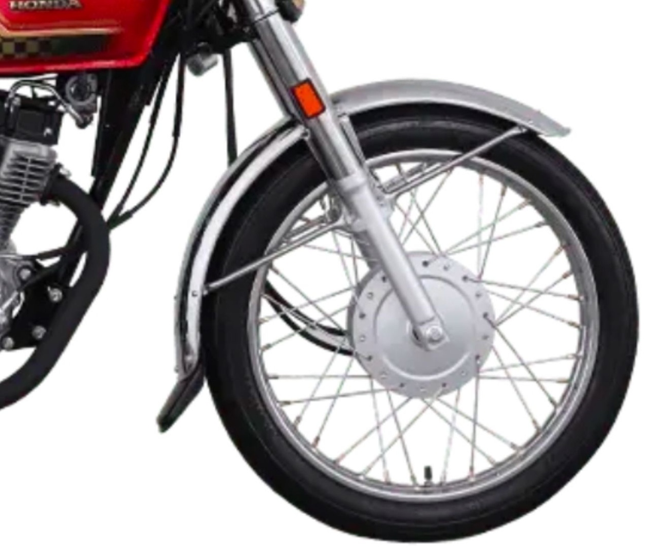 Мотоцикл Honda CG 125S черный, красный, золотистый