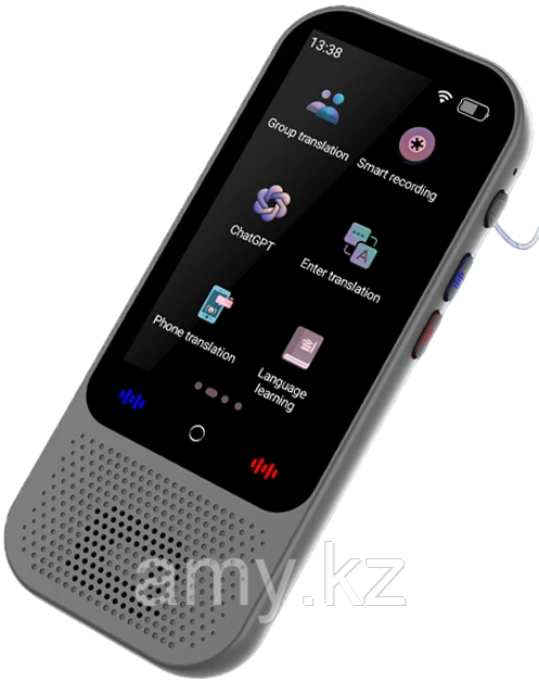 Портативный аудио переводчик S80 Pro с поддержкой казахского языка