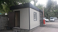Пост охраны, домик охранника, охранная будка, КПП. Алматы. Размер 5м х 2,4м х 2,5м