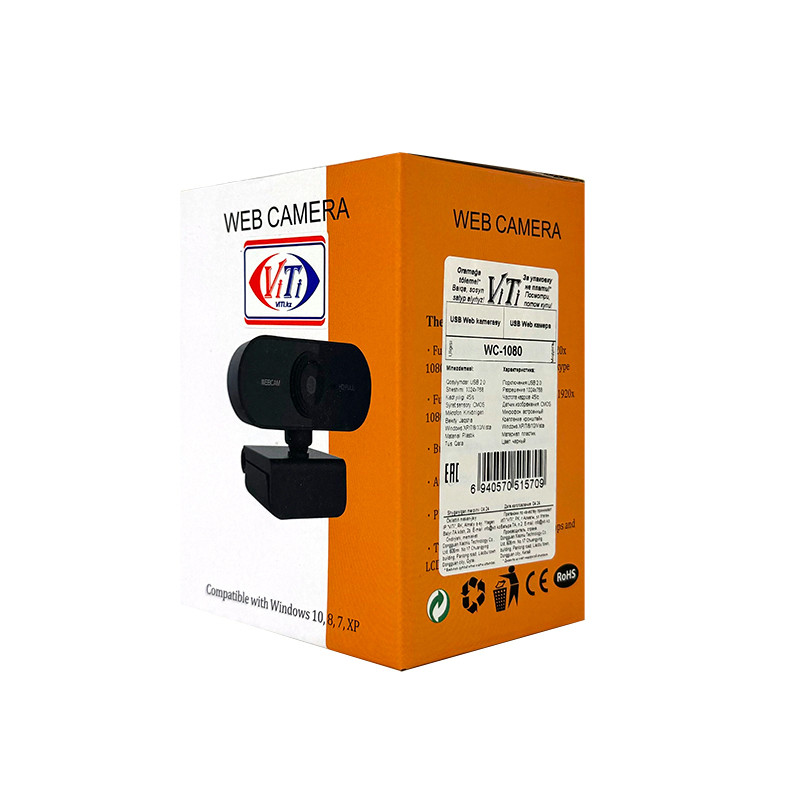 USB Веб Камера ViTi WC-1080