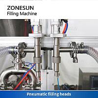 ZONESUN АВТОМАТИЧЕСКАЯ МАШИНА ДЛЯ НАПОЛНЕНИЯ ПАСТЫ ПНЕВМАТИЧЕСКИМ ПОРШНЕВЫМ НАСОСОМ СО СМЕСИТЕЛЬНЫМ Б4