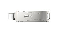 32 ГБ USB Флеш-накопитель Netac U782C (NT03U782C-032G-30PN) серебристый1
