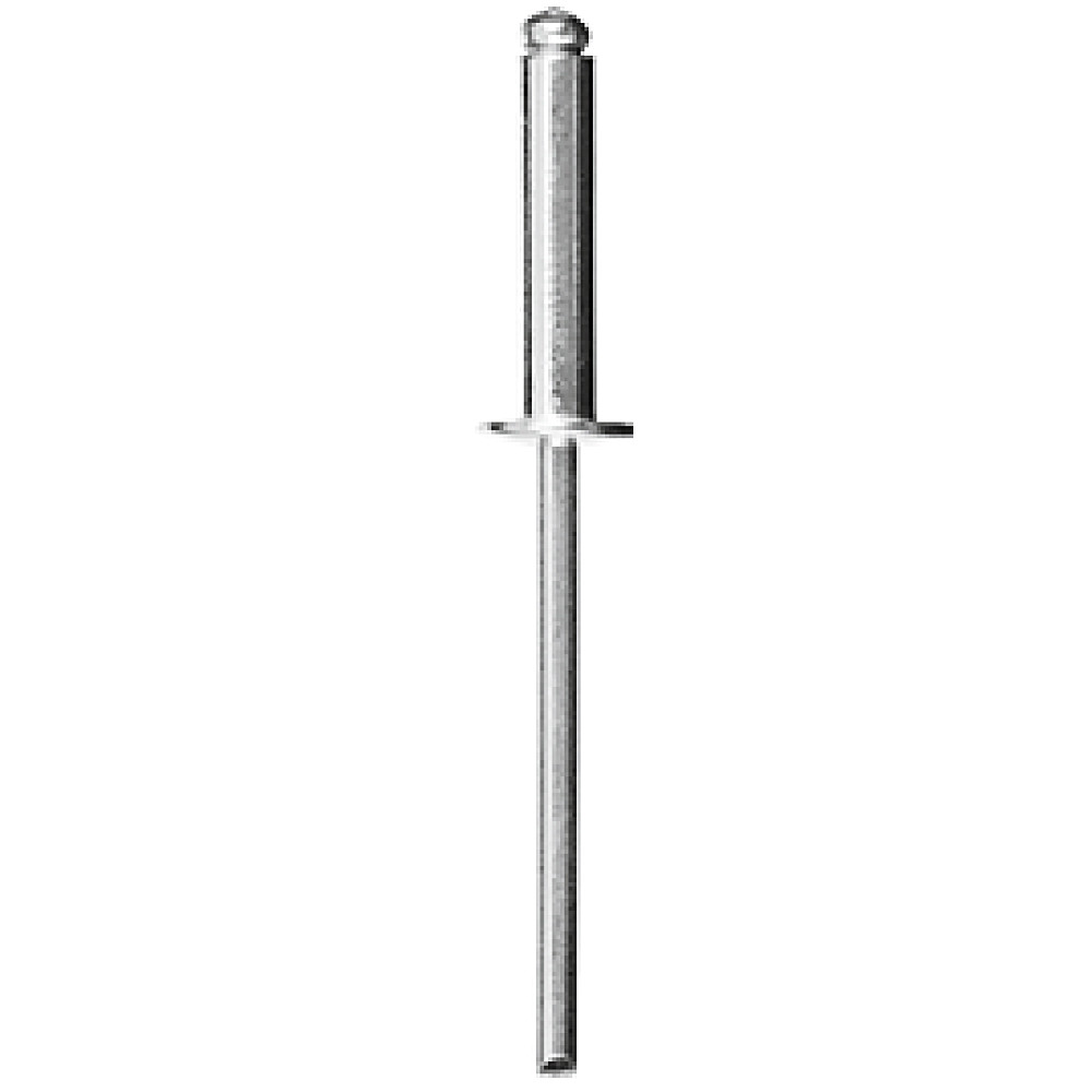 KRAFTOOL 3.2 х 10 мм, 1000 шт., алюминиевые заклепки Alu (Al5052) 311701-32-10