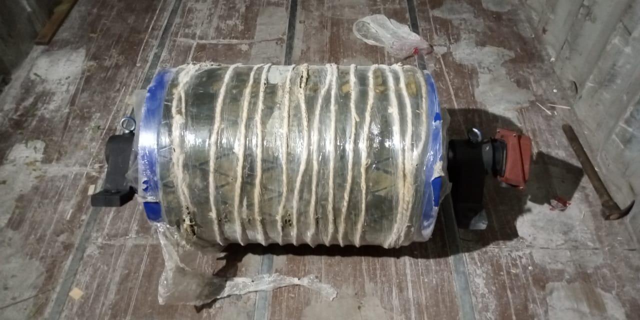 Футерованный мотор барабан Ф500 1000mm 15kw
