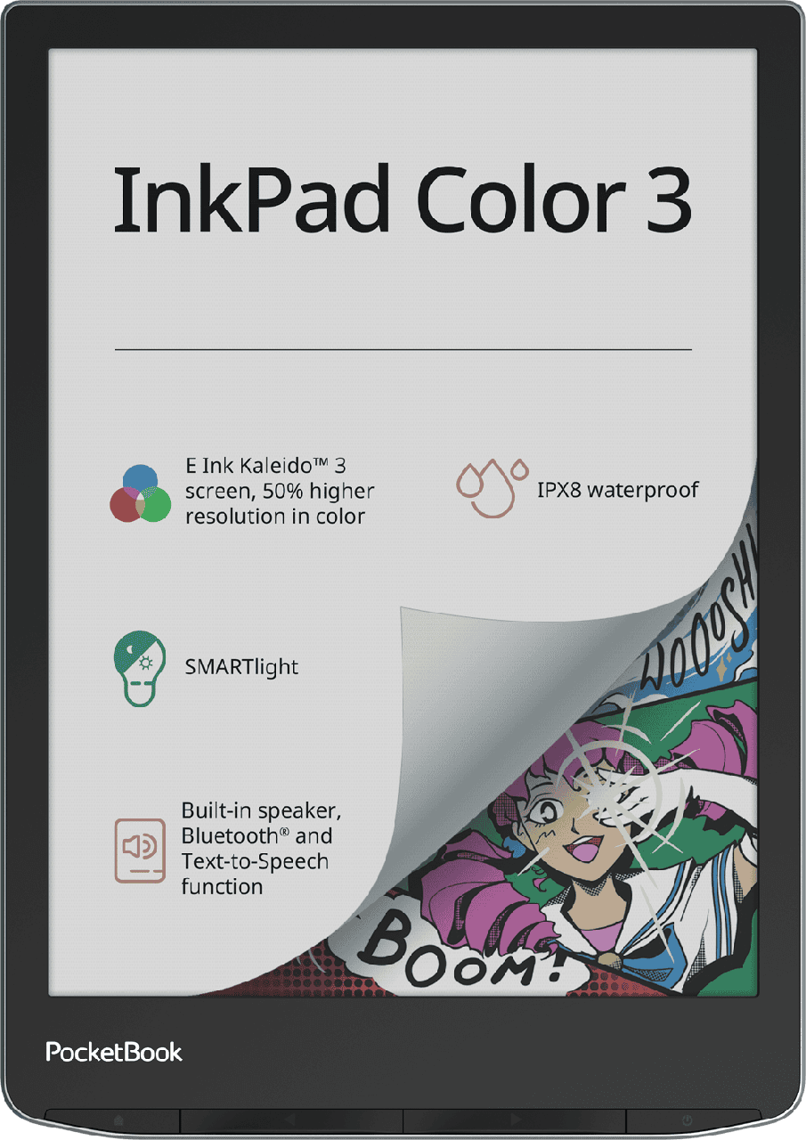 Электронная книга PocketBook PB743К3-1-CIS темно-серый