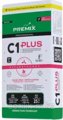 C1 PLUS+ КЛЕЙ ДЛЯ КАФЕЛЯ PREMIX
