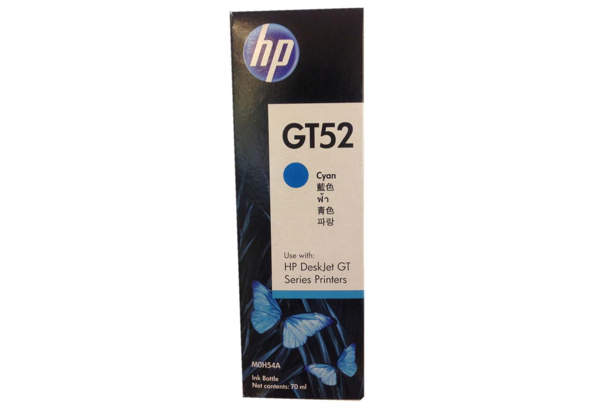 Оригинальная емкость с чернилами HP GT52, голубая / 8000 страниц (M0H54AE)