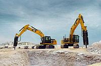 АРЕНДА ГИДРОМОЛОТА CAT B30+Экскаватор CAT7