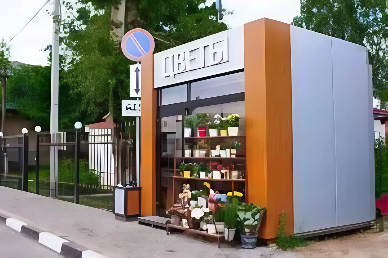 Цветочные павильоны